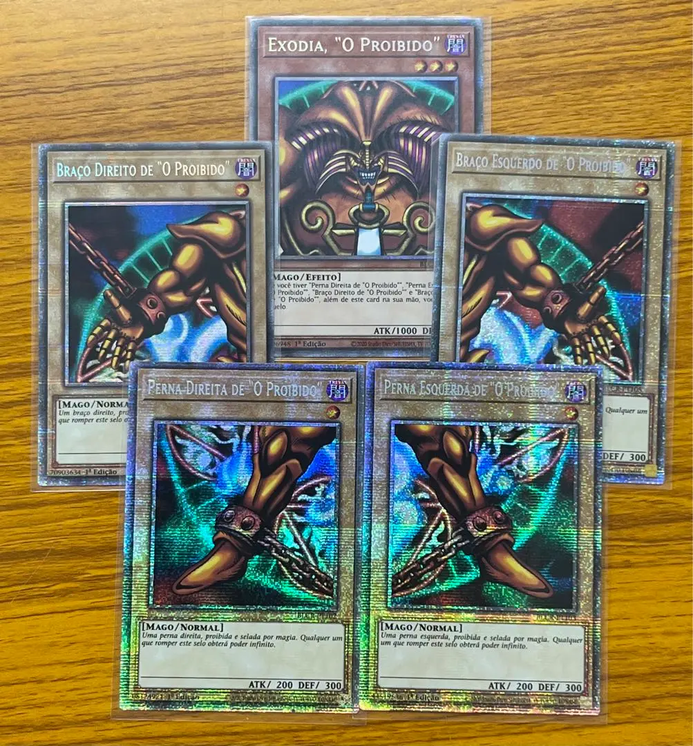 【PSA10】！5連番！　遊戯王　封印されしエクゾディア　プリシク　プリズマ 封印されしエクゾディア【プリズマティックシークレット】{WPP3