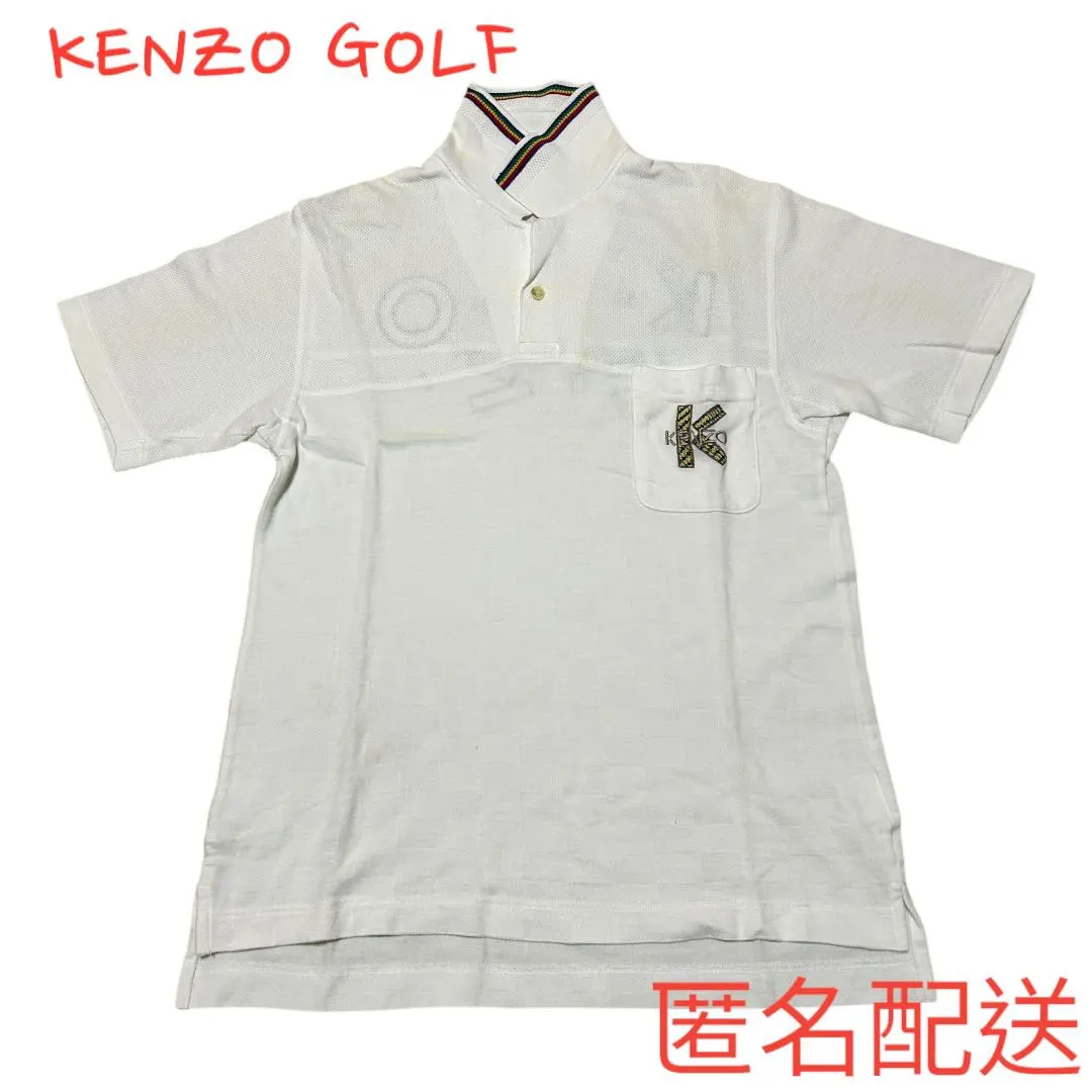 KENZO ホワイト ポロシャツ Mサイズ 楽天市場】kenzo（サイズ（S/M/L）L）（ポロシャツ｜トップス