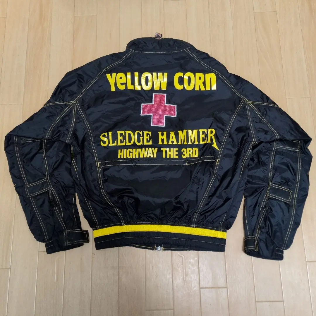 YELLOW CORN HIGHWAY MAGICIAN 3Lブラックジャケット YELLOW CORN HIGHWAY MAGICIAN 3Lブラックジャケット（イエロー