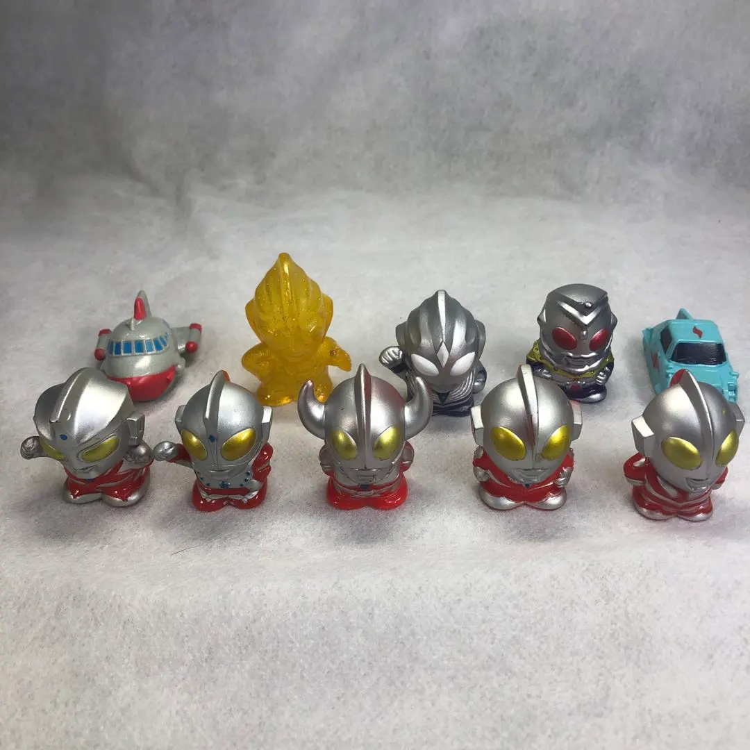 Thumbnail of Ultraman finger puppets, 10 figures