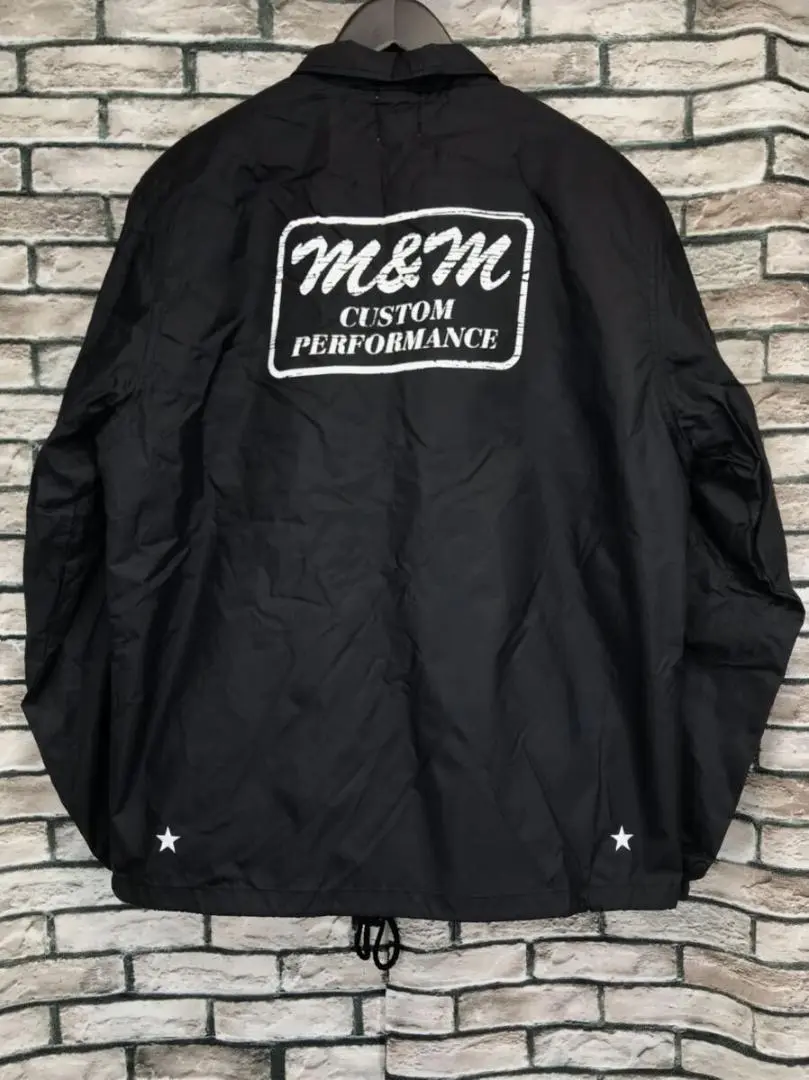 M&M CUSTOM PERFORMANCE ボアコーチジャケットL M&M CUSTOM PERFORMANCE ボアコーチジャケット