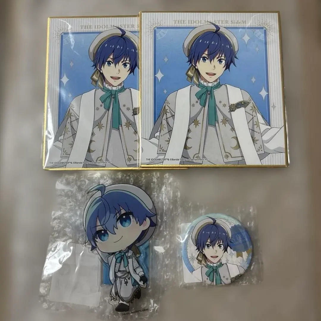 Thumbnail of DMM Scratch Lottery - Hideo Amamine Bundle Set - SideM - Can Badges & Shikishi