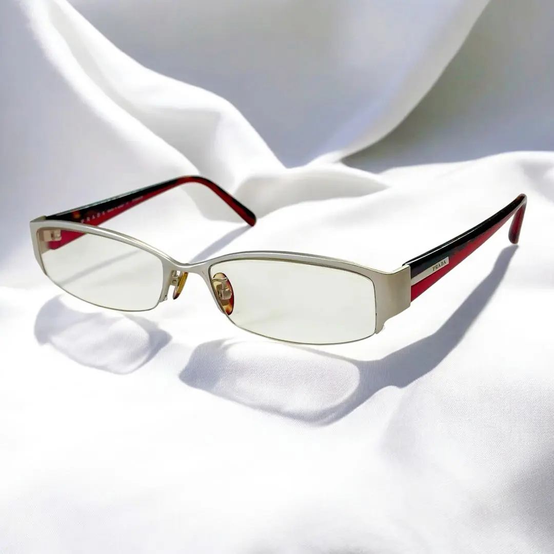 【極美品】PRADA プラダ VPR661 チタンフレーム メガネ 2025年最新】プラダ メガネ VPR661の人気アイテム - メルカリ