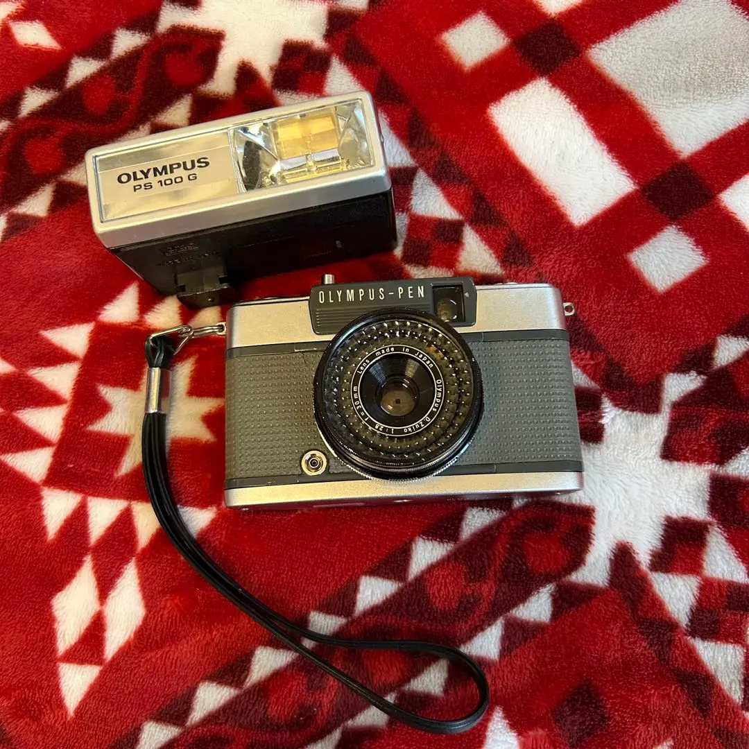 オリンパス　OLYMPUS 35DC＋ストロボ（PS100G） OLYMPUS 35DC用のフラッシュ｜雅辺