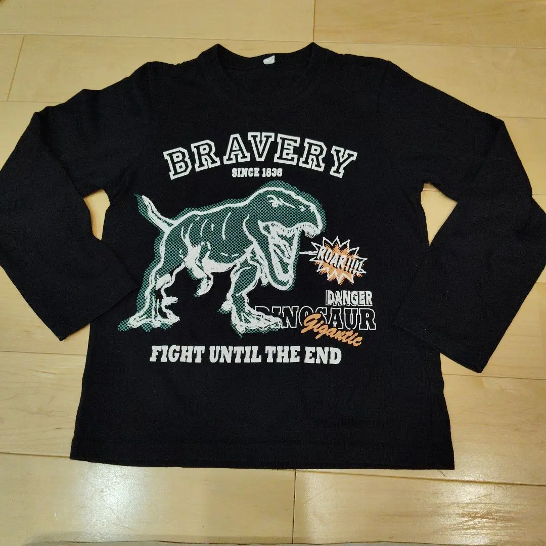 Thumbnail of Dinosaur Print Long Sleeve T-shirt