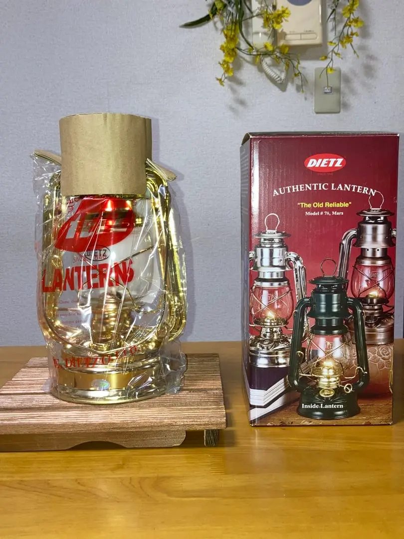 【新品未開封】 入手困難　特別限定品仕様 真鍮製 DIETZ 78 デイツ Amazon.co.jp: DIETZ デイツ78 真鍮 ハリケーンランタン 灯油