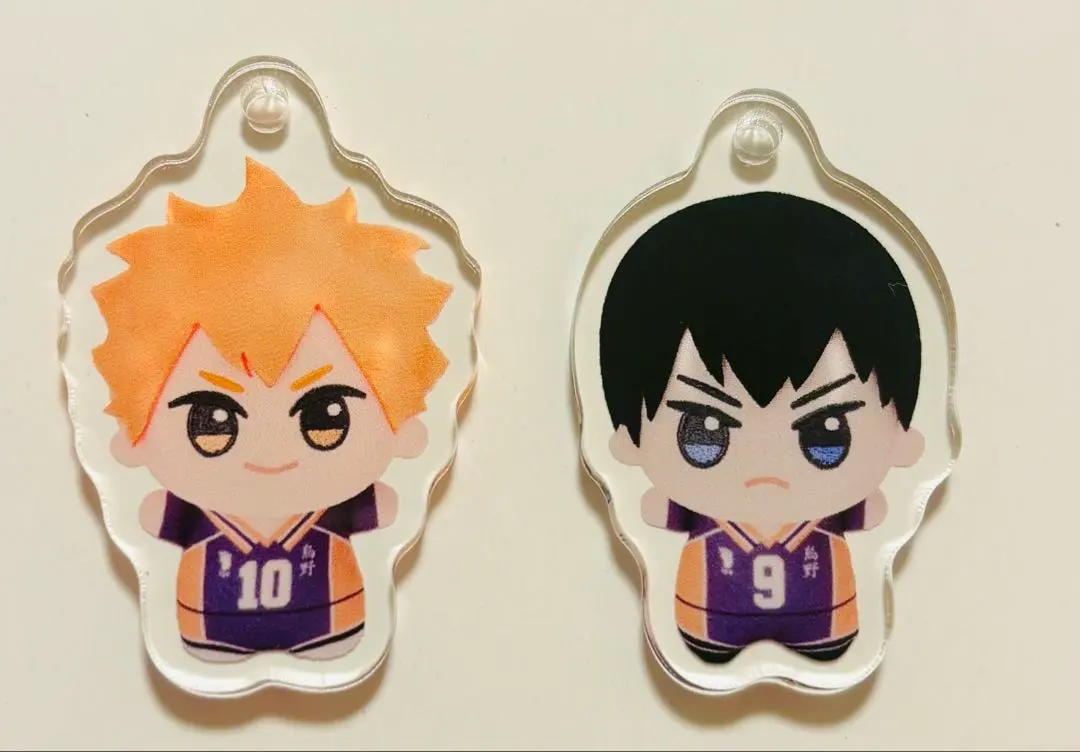 Thumbnail of Chibigurumi Fes Photo Keyholder Haikyu!! Shoyo Hinata, Tobio Kageyama
