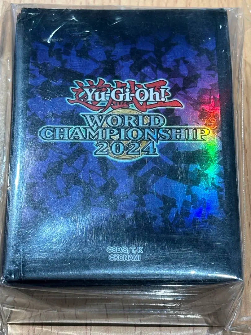 遊戯王WCS2024 スリーブ 青 未開封 yu-gi-oh 世界大会
