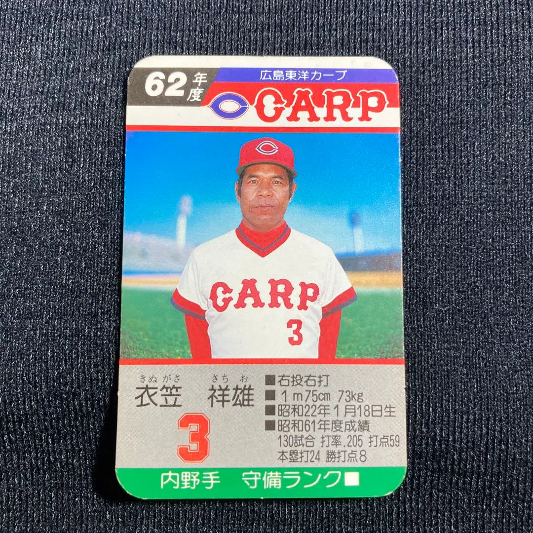 タカラプロ野球カード 【昭和62年度版】セ・リーグ6球団セット