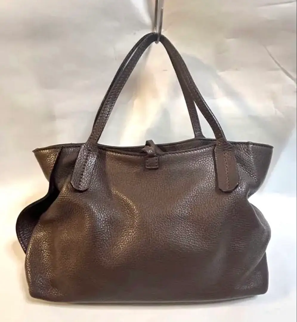 Thumbnail of Women's Genuine Leather Brown Tote Bag