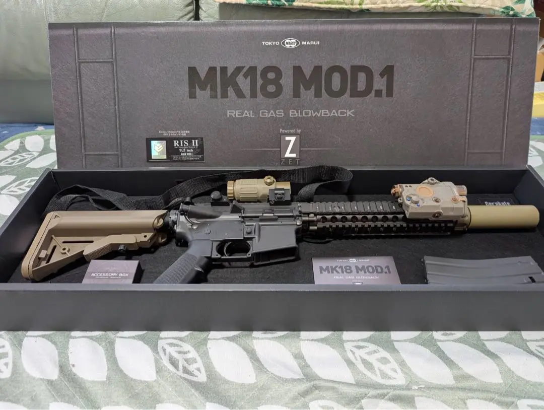 東京マルイmk18mod1ロアレシーバー、CTRストックレプリカ Tokyo Marui MK18 Mod 1 Next Generation (NGRS) Airsoft M4 AEG