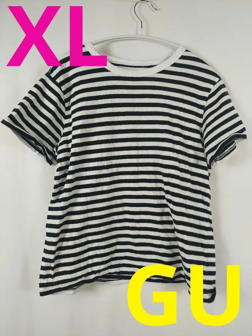 Thumbnail of GU Short Sleeve T-shirt Border Women's (XL size)