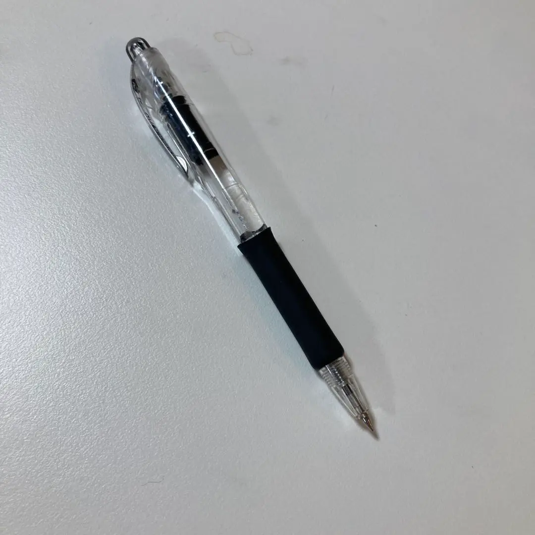 Thumbnail of Clear body ballpoint pen, black ink