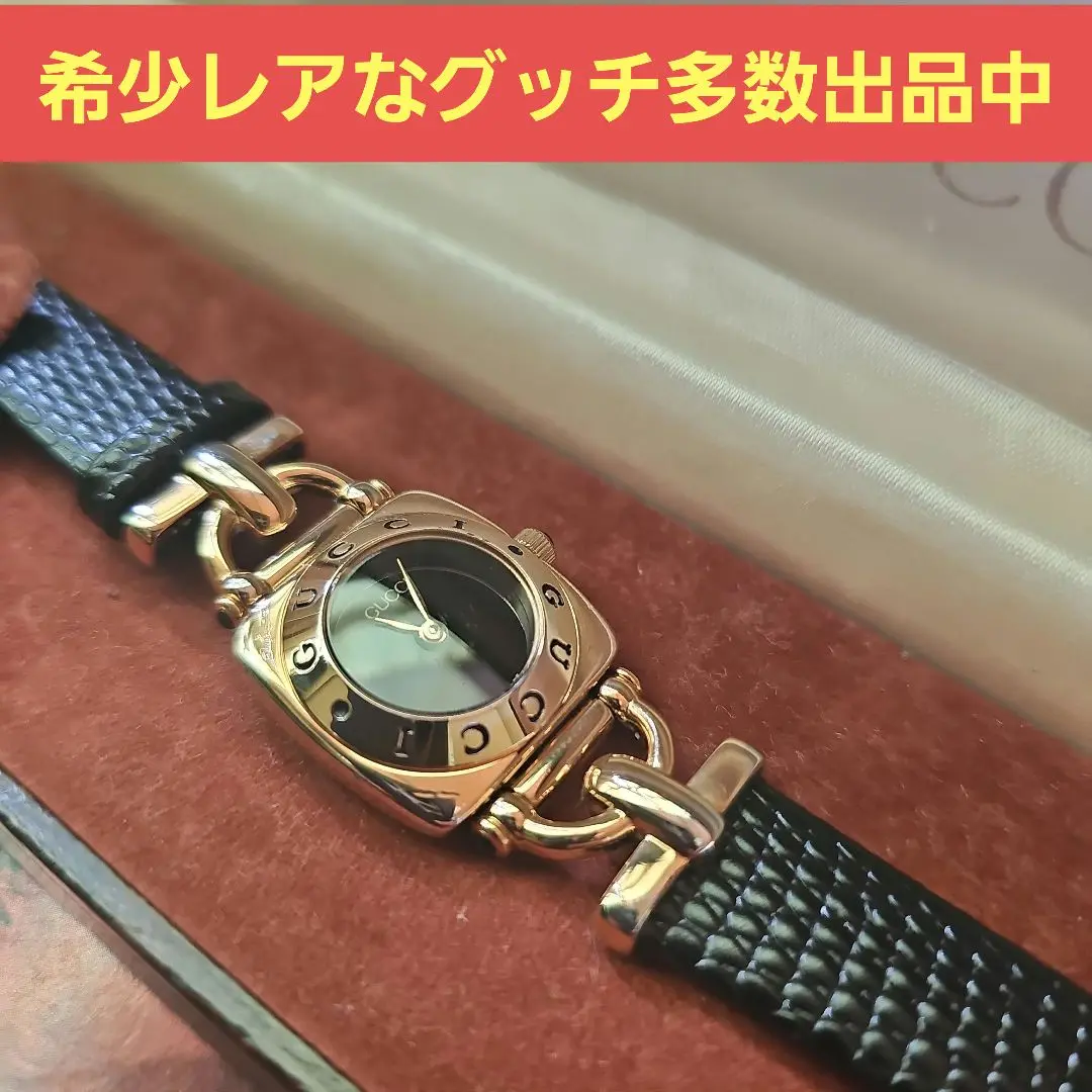 ⭐【美品希少レア】グッチGUCCI6300Lゴールド腕時計(新品電池稼働品) 2025年最新】GUCCI6300Lの人気アイテム - メルカリ