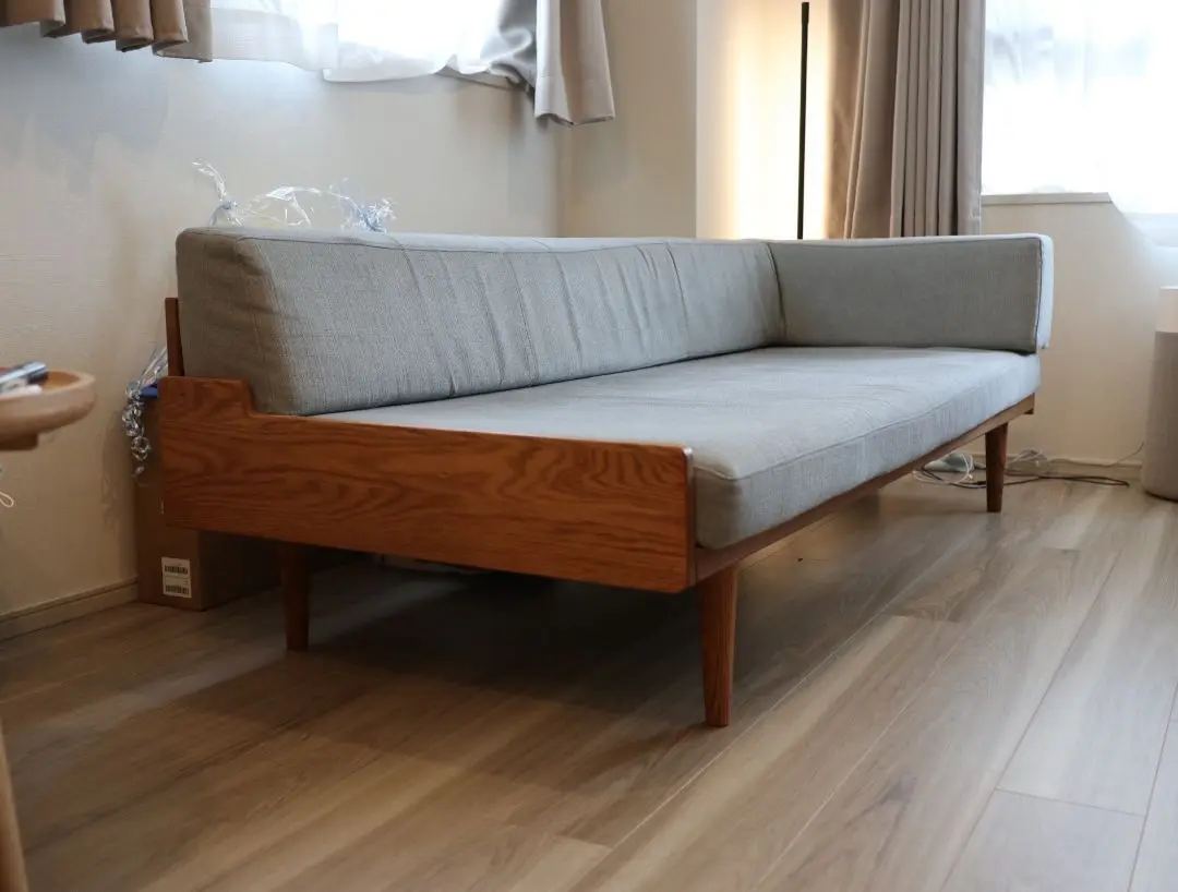 [5/6まで]MOMO NATURAL DAY SOFA 3P ソファ 美品】momonatural day sofa 3P モモナチュラル