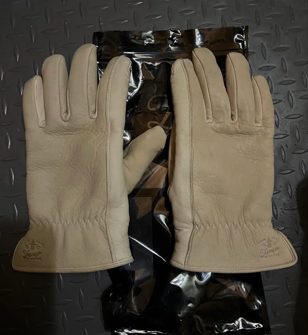 極美品★ LAMP GLOVES WINTER GLOVE GREIGE LAMP GLOVES – BASE L.H.P