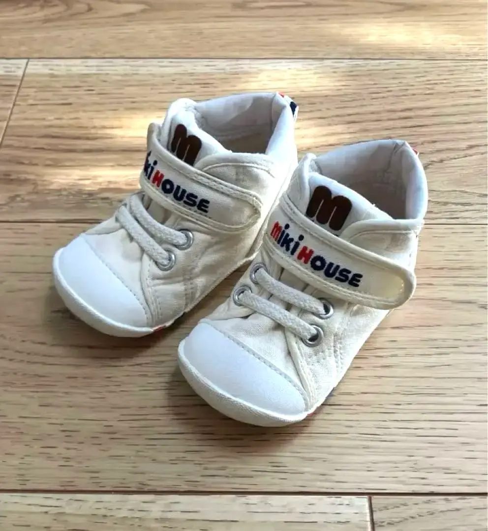 【穿著數次】Miki House 運動鞋 13.0cm 的縮圖