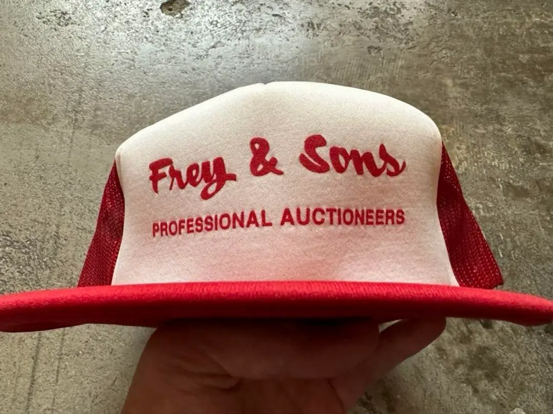 Thumbnail of Extremely rare USA deadstock trucker cap from a company