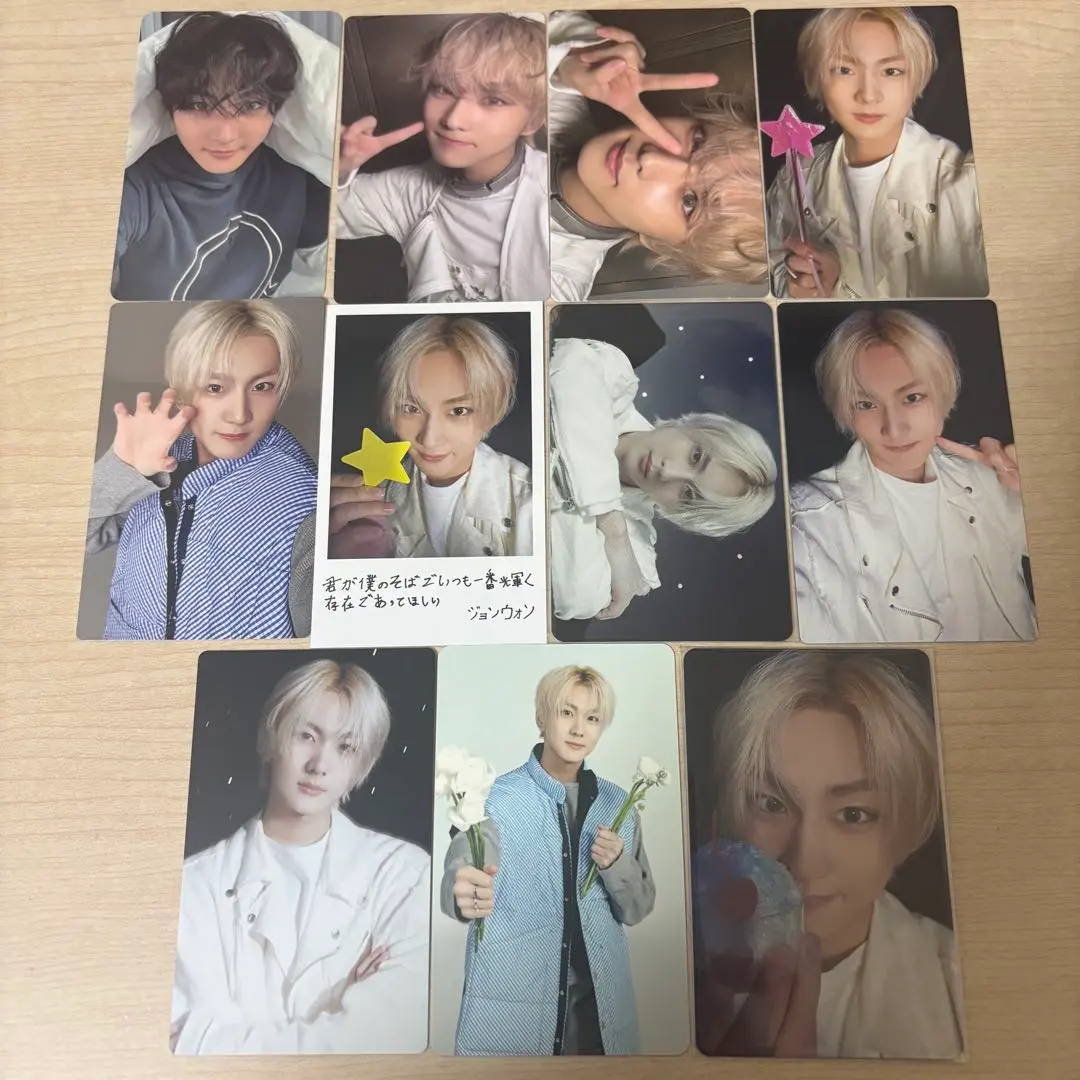 Thumbnail of ENHYPEN Jungwon trading card set (for sale)