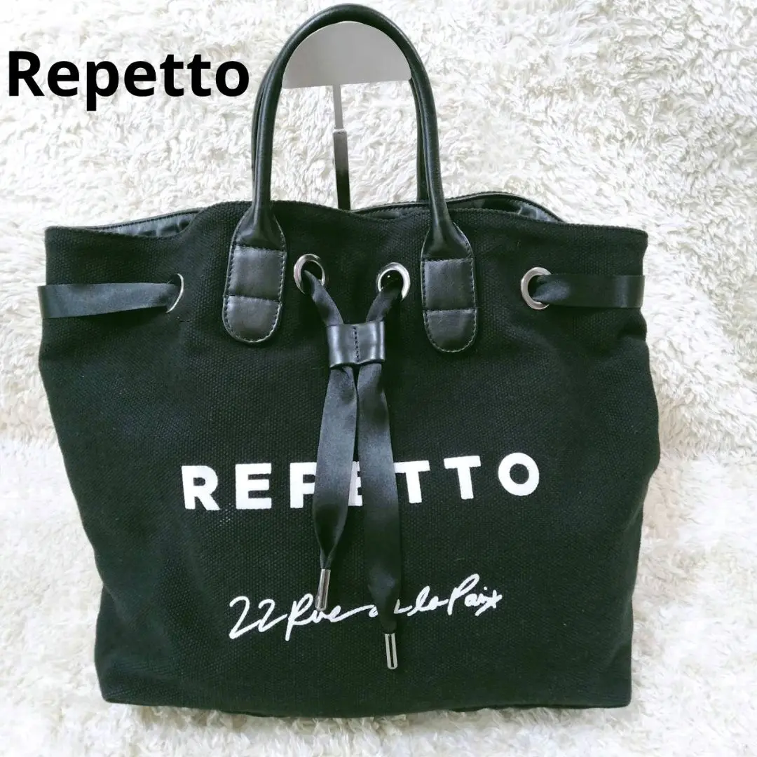 【美品証明付き】レペット　ARABESQUE アラベスク トートバッグ レザー repetto 【40%OFF】repetto レペット Satchel Arabesque