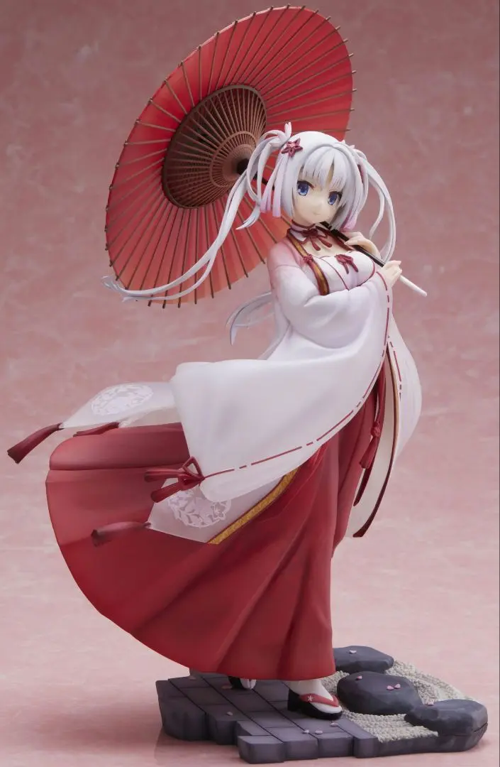 千恋＊万花 朝武芳乃  1/7スケールフィギュア(あみあみ限定版) ゲーム『千恋＊万花』より、「朝武芳乃」が1/7スケール