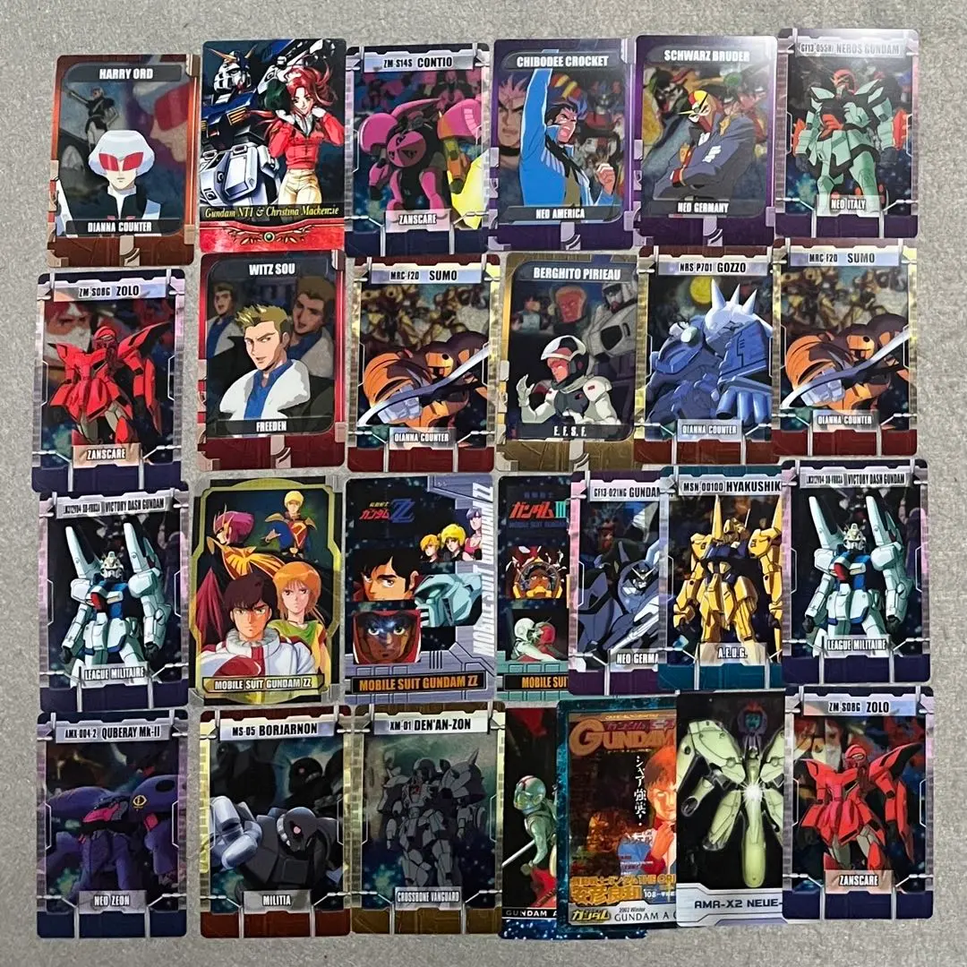 Thumbnail of [Price negotiable] Morinaga Gundam Wafer Cards 26 pieces Mobile Suit Gundam