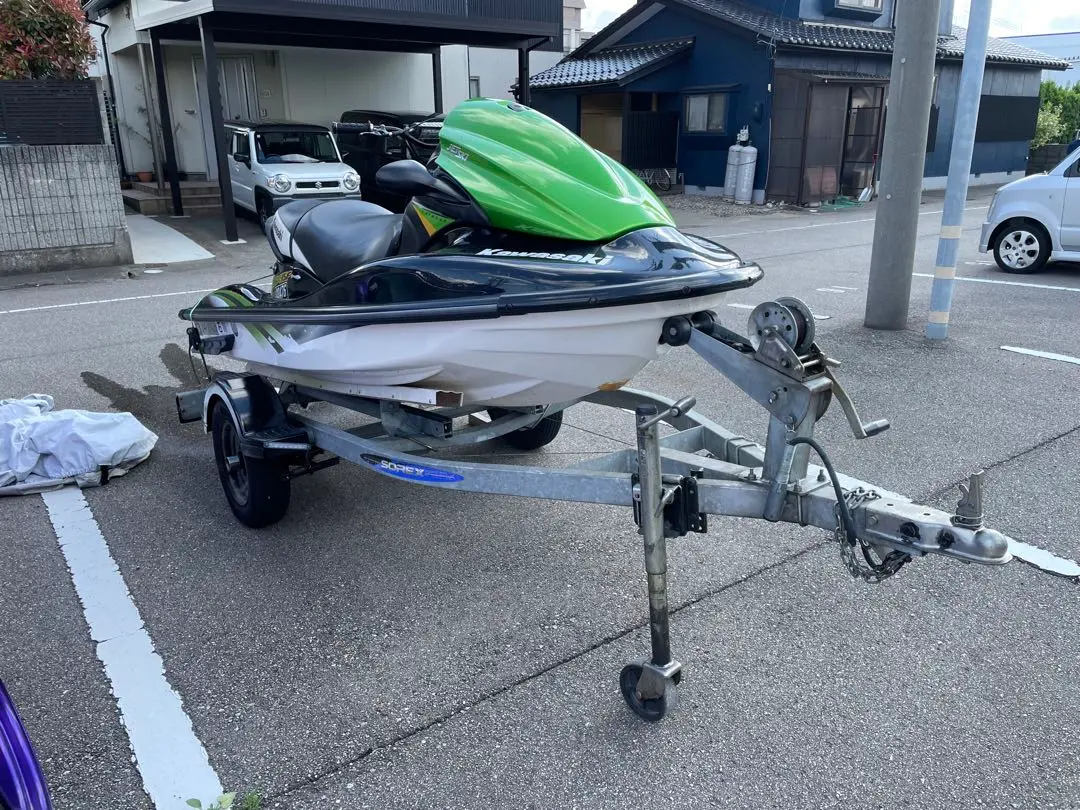KAWASAKI STX15F トレーラーセット。書類有!直ぐ乗れます。