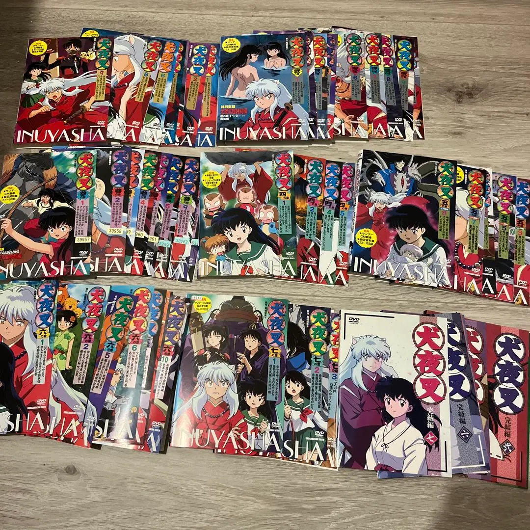 犬夜叉 壱の章 全9巻セット　正規販売品　DVD　8巻と9巻は新品未開封品 中古】「非常に良い」犬夜叉 壱の章 全9巻セット [マーケット