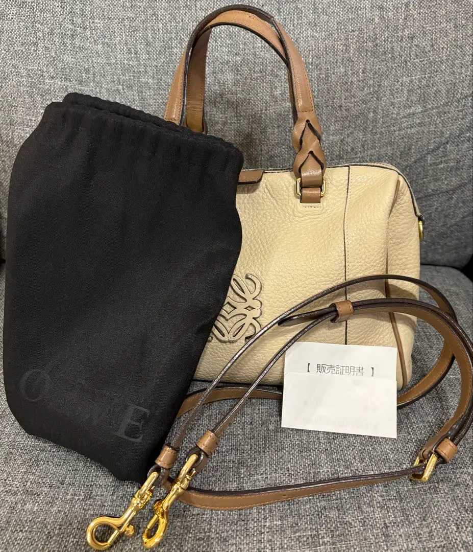 楽天市場】ロエベ Loewe フスタ25 2WAYボストンバッグ