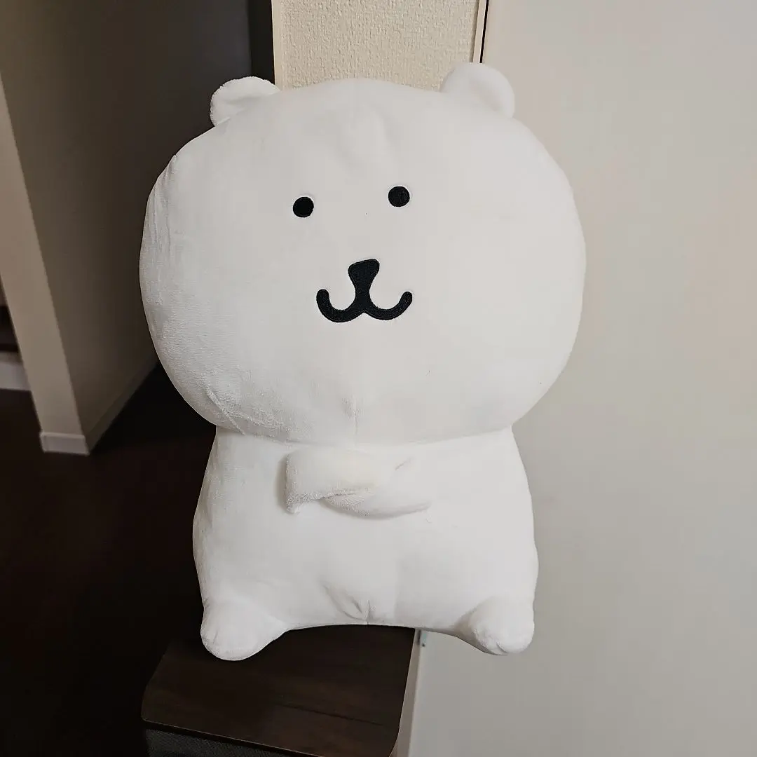 ナガノキャラクターズ やりますか…おすわりBIGぬいぐるみ／くま Amazon.co.jp: ナガノキャラクターズ やりますか…おすわりBIG