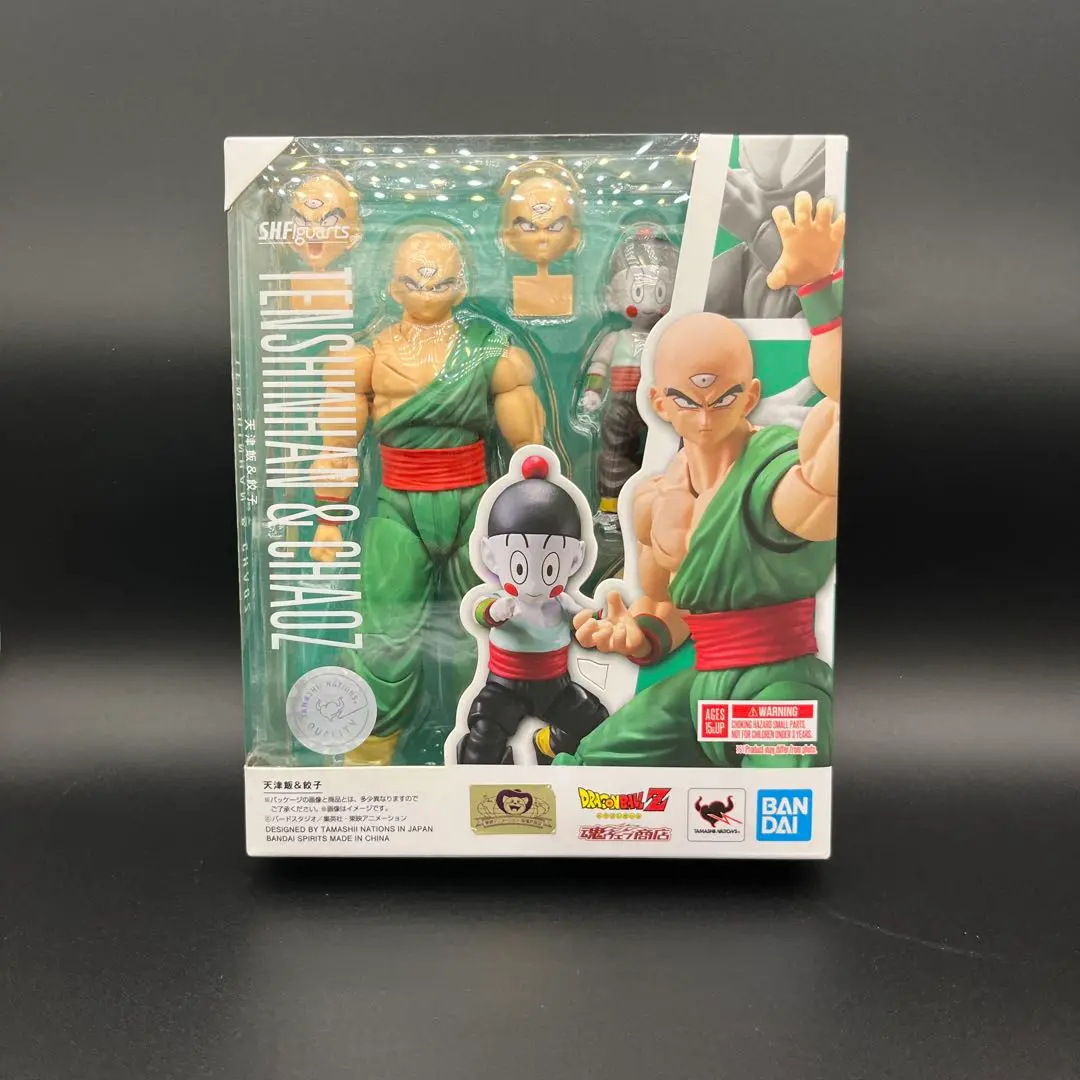 新品未開封　天津飯　餃子　フィギュアーツ レビュー】 S.H.Figuarts 天津飯＆餃子
