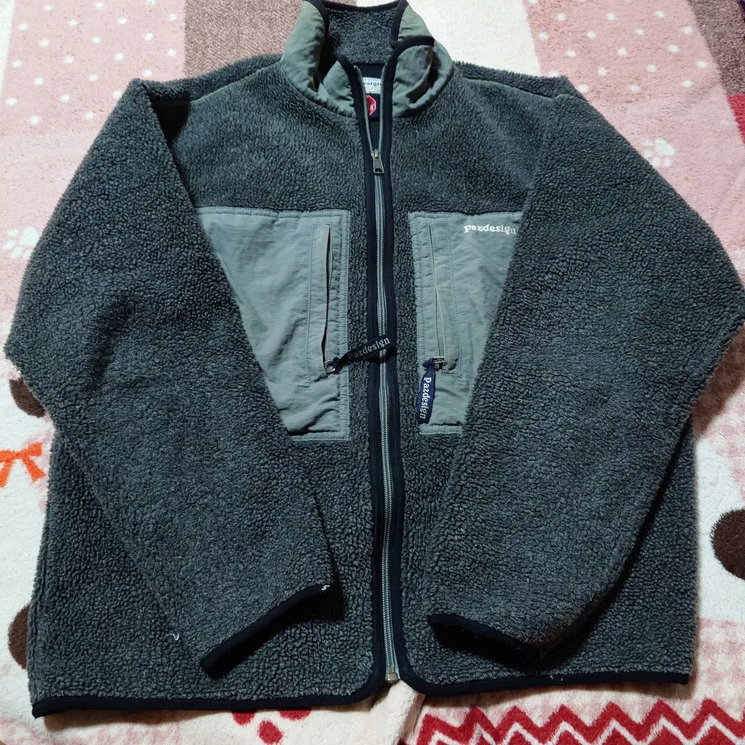 リリス　美品 パズデザイン 防風 ボア フリース ジャケット Mサイズ リリス様専用 美品 パズデザイン 防風 ボア フリース ジャケット
