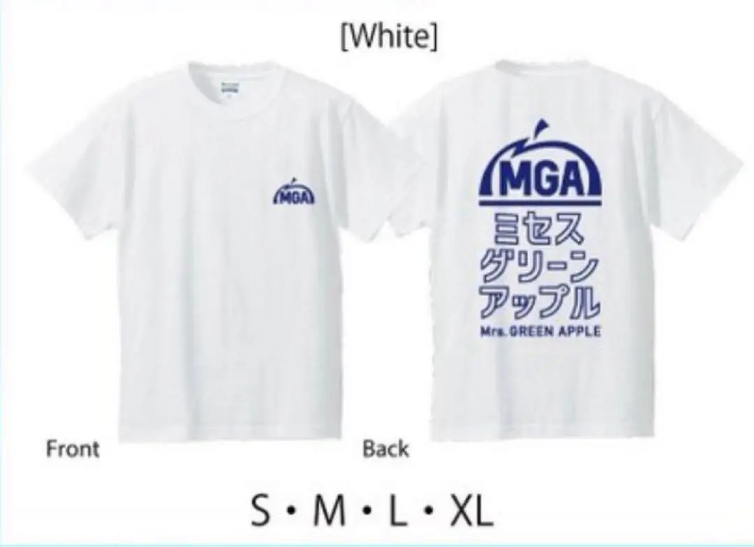 2025年最新】ミセスグリーンアップル tシャツ カタカナの人気