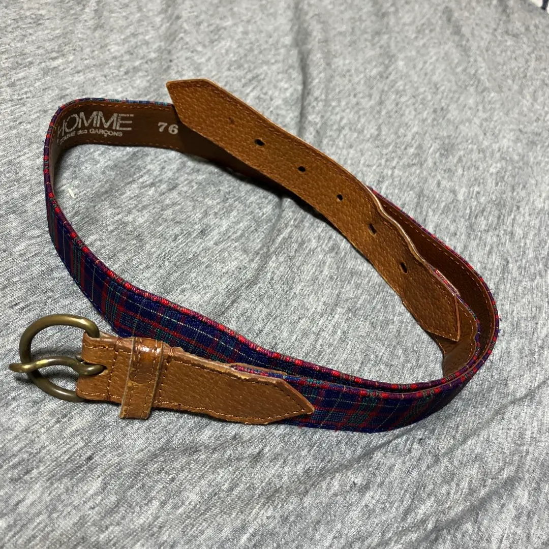 コムデギャルソン オム COMME des GARCONS HOMME レザーガチャ