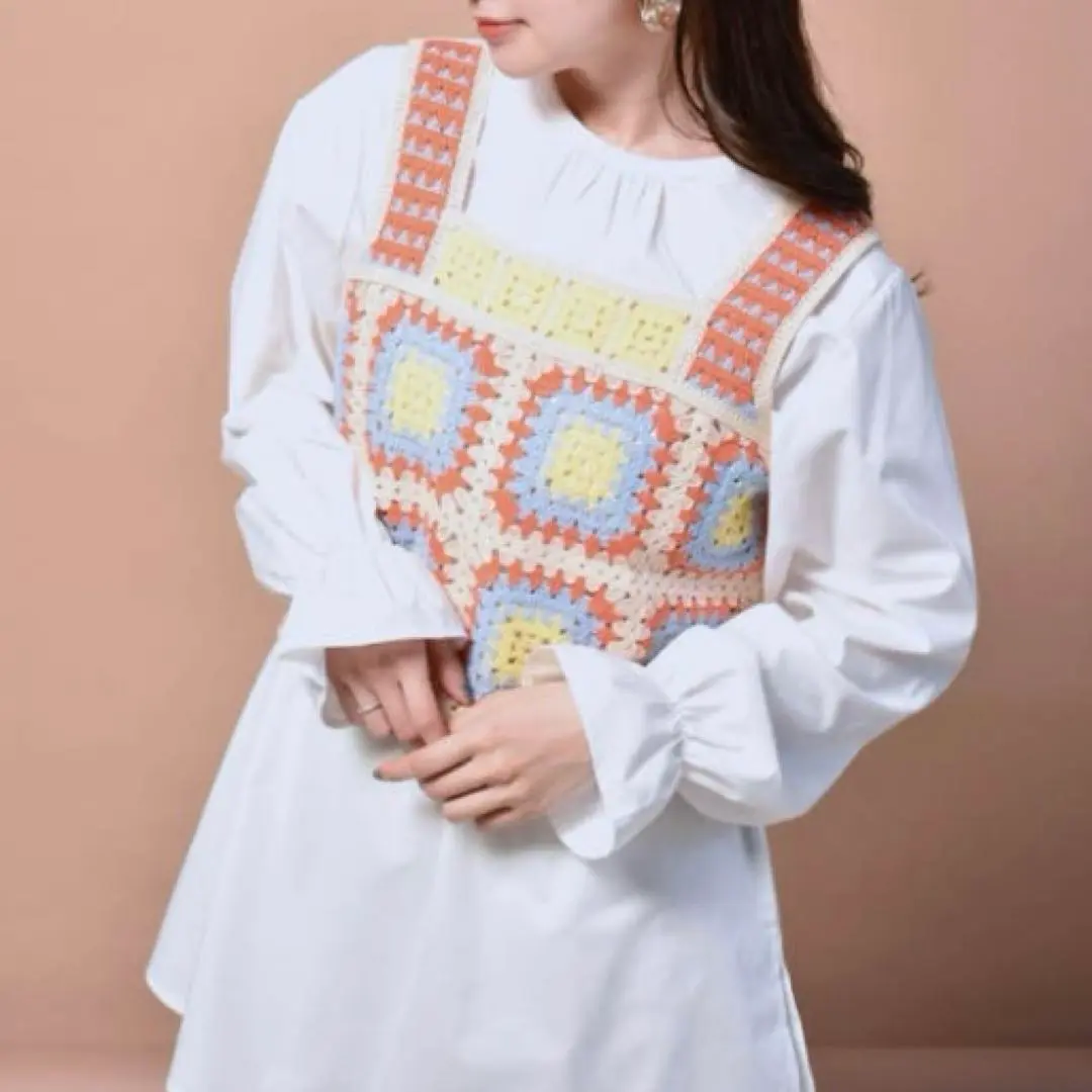 トップス Amerivintage CROCHET INNER SET SHIRT 2025年最新】crochet inner set shirtの人気アイテム - メルカリ