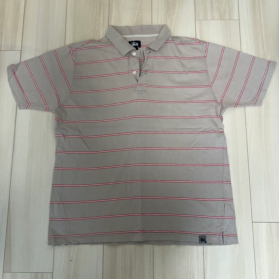 Thumbnail of Navy tag Stussy polo shirt