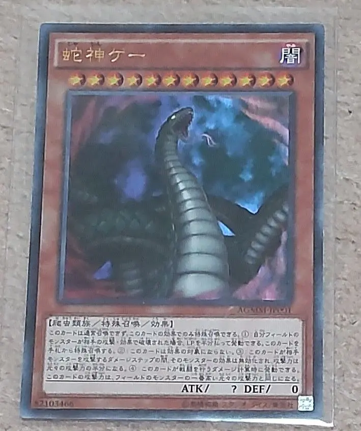 ars10 遊戯王　蛇神ゲー　ウルトラ ars鑑定 UR 蛇神ゲー 販売 | 書籍付属カード | 遊戯王 OCG通販ならカード