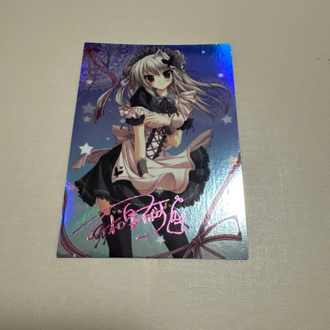 Thumbnail of Izumi Tsubasu Foil-stamped Signed Card Iori Hayami 【4477】