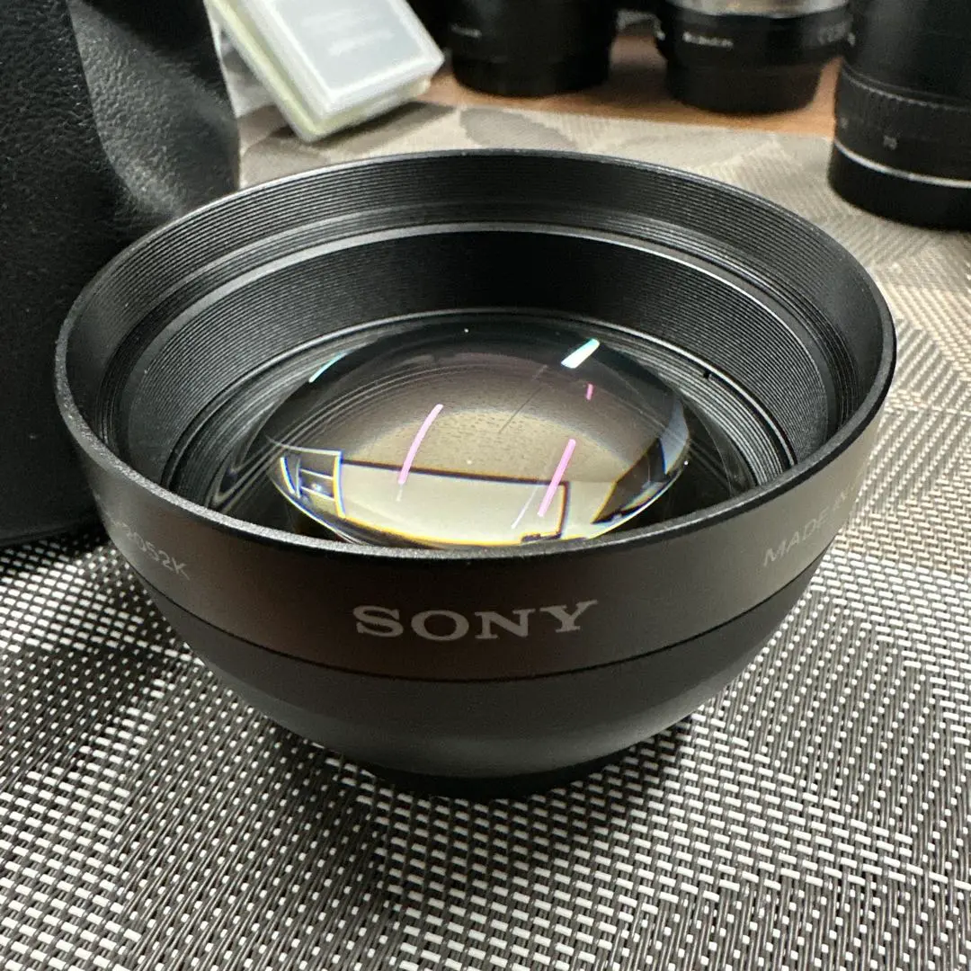 新品★未開封★レア『SONY ソニー★テレコンバージョンレンズ』ハンディカム用 新品、未開封『ソニー SONY☆ハンディカム用』テレコン