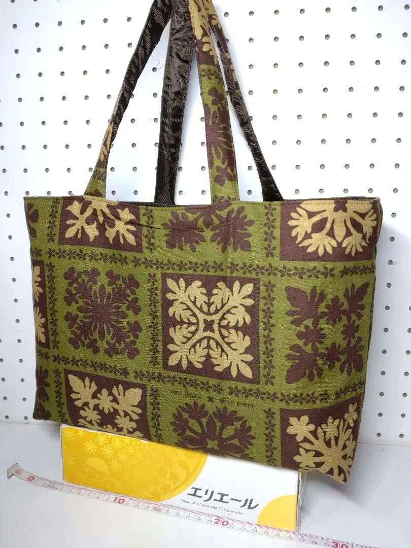 Thumbnail of Tote Bag Eco Sub Hawaii Reversible Quilted Pattern Cathy Handmade