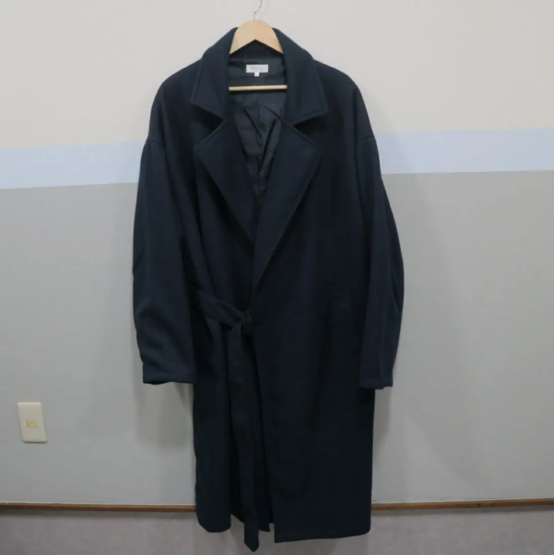 Thumbnail of nilway Wool-like Melton Tie Locken Coat, Size L