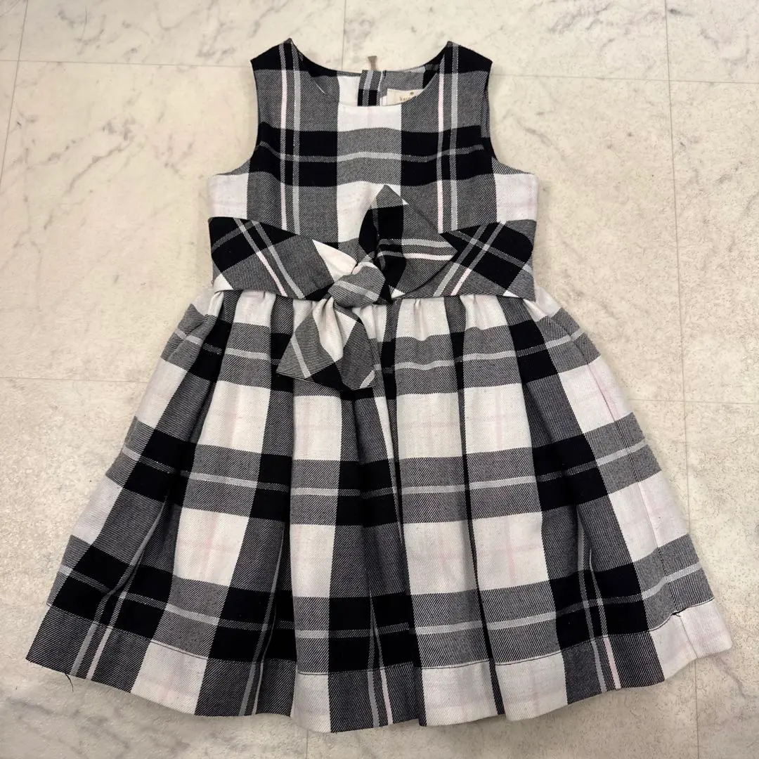 Thumbnail of Kate Spade dress, black and white check, size 110