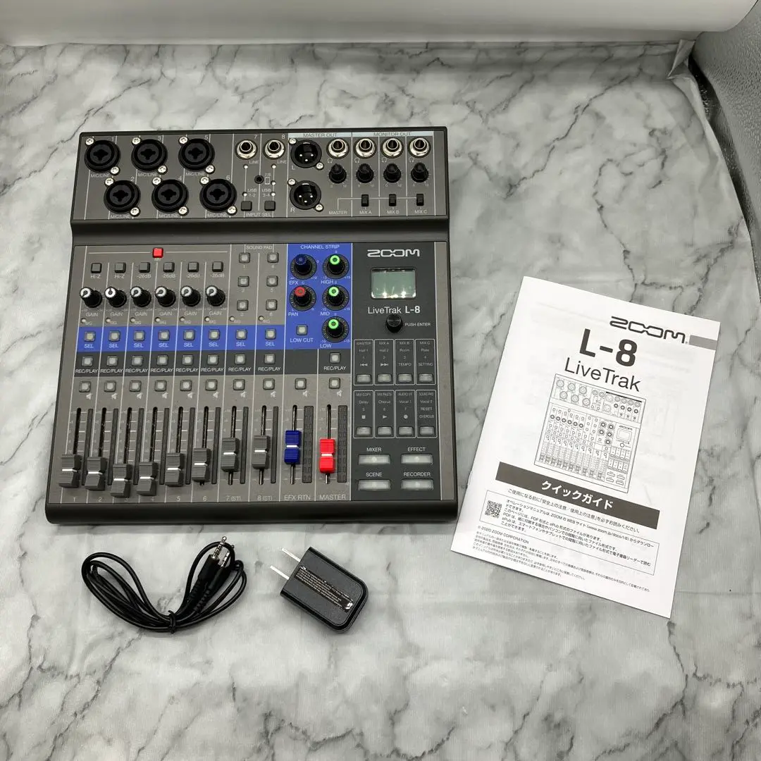 LiveTrak L-8 新古品、美品 ZOOM LiveTrak L-8 ｜イケベ楽器店オンラインストア