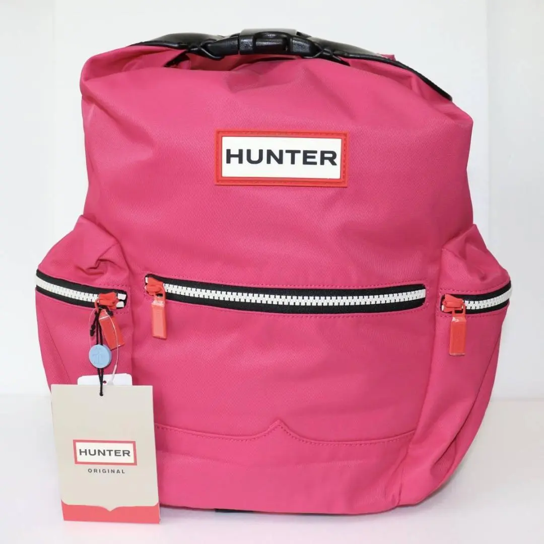 【新品未使用】HUNTER プラザ限定ピンク バックパック 新品未使用】HUNTER プラザ限定ピンク バックパック - メルカリ