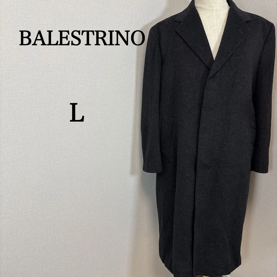Balestrino バレストリーノ カシミヤ混 ロング チェスターコート 3L 2025年最新】balestrino コート カシミヤの人気アイテム - メルカリ