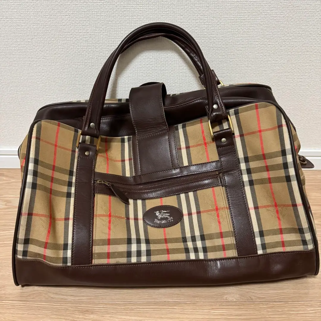 BURBERRY(バーバリー)ボストンバッグ⭐︎旧ロゴ 2025年最新】バーバリー 旧 ロゴ バッグの人気アイテム - メルカリ