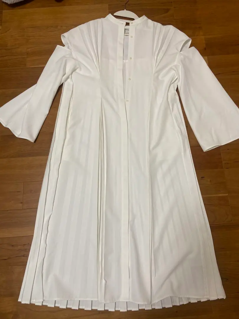 ワンピース acka frill shirt one-piece Acka】frill shirt one-piece - メルカリ