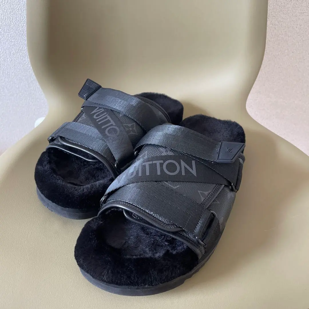 LOUIS VUITTON サンダルホノルルライン LOUIS VUITTON - ルイヴィトン ホノルルライン レザーストラップ