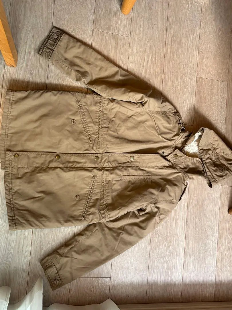 Thumbnail of Khaki Mod Coat with Quilted Lining