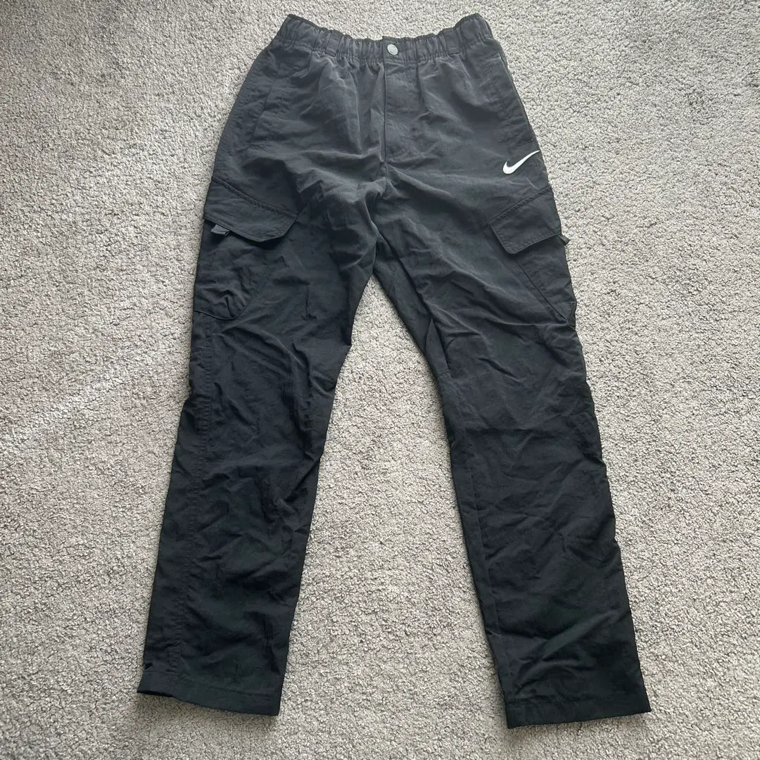 Thumbnail of Nike Black Cargo Pants, Size L